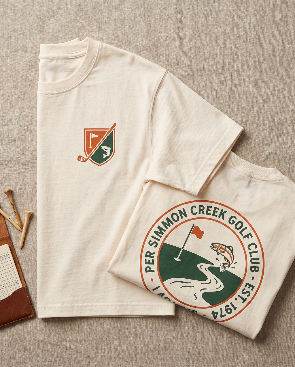 Women's Creek Crest Cropped Tee