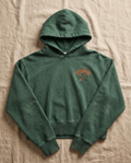 Women's Persimmon Cropped Hoodie