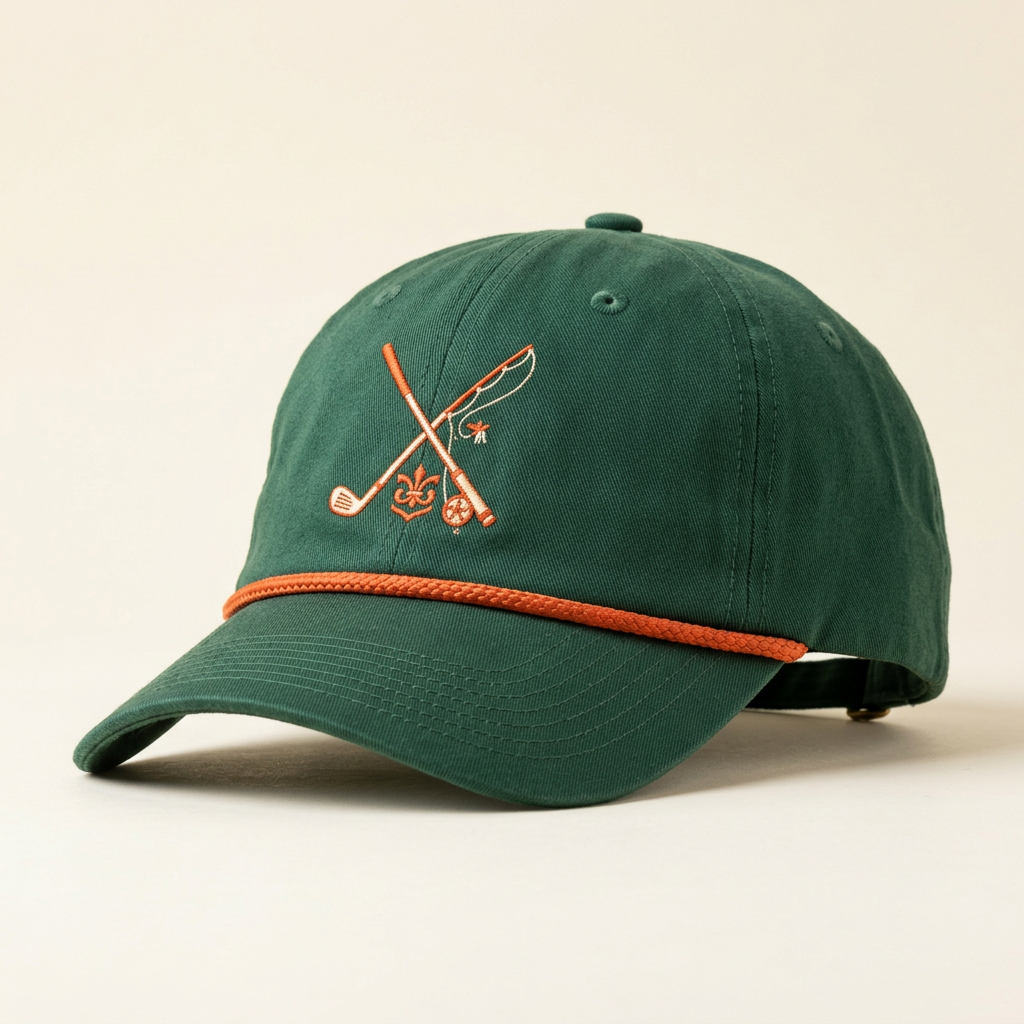 Angling Co. Dad Hat angle