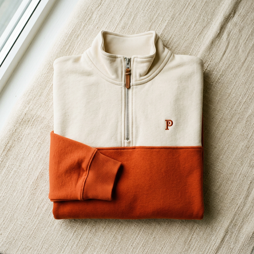 Clubhouse Quarter-Zip flat-lay
