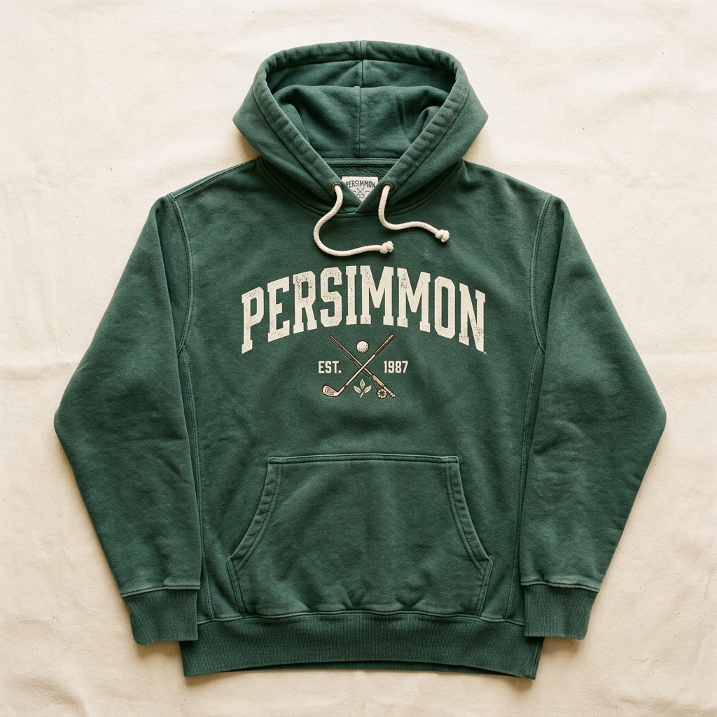 Persimmon Heavyweight Hoodie front